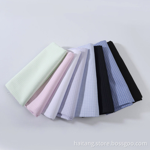 STOCK TC Dobby fabric Shirt Fabric Online Ventilate